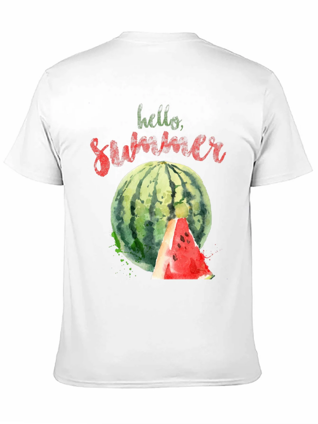 Hello Summer Watermelon Graphic Tee