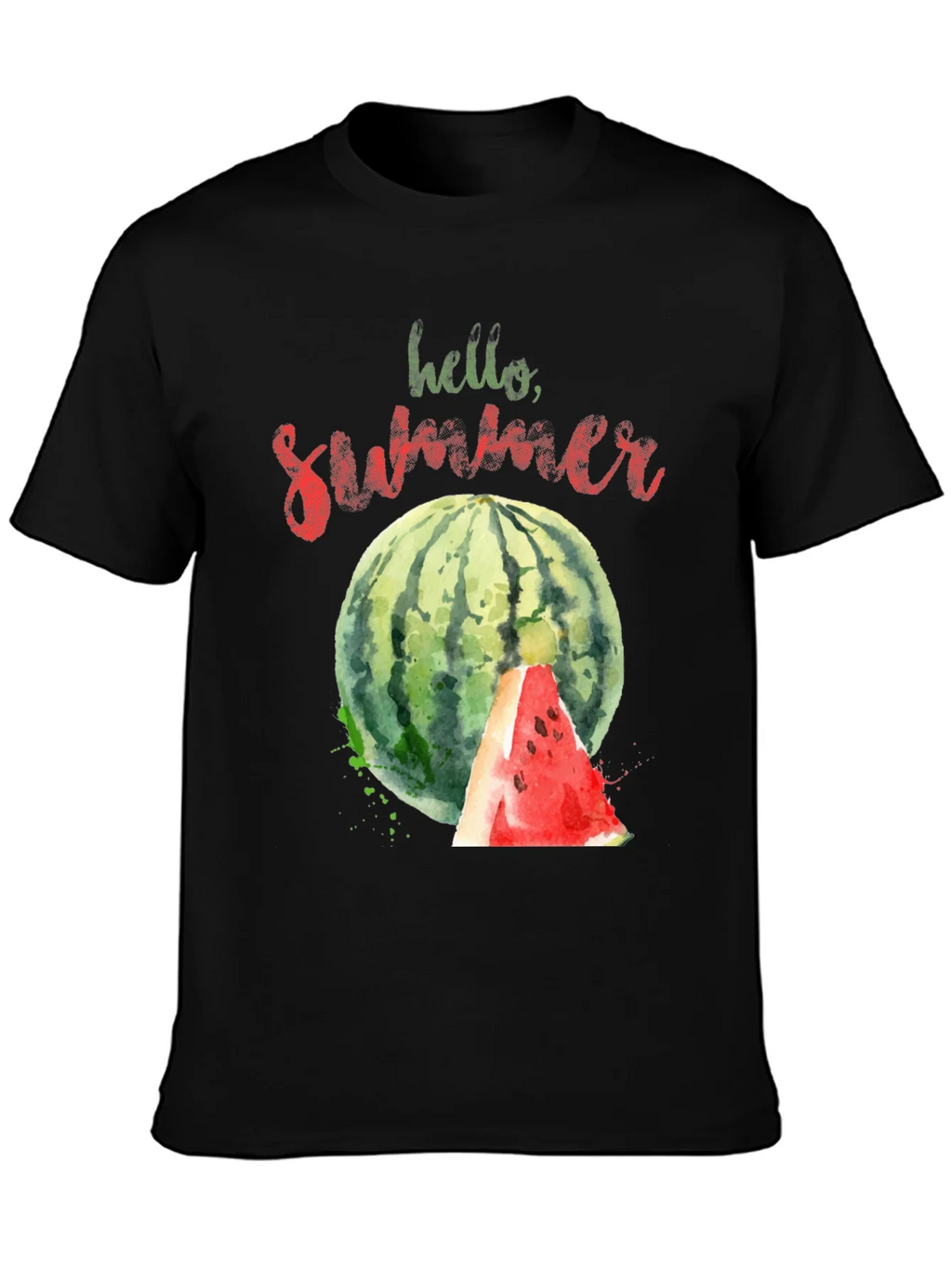 Hello Summer Watermelon Graphic Tee