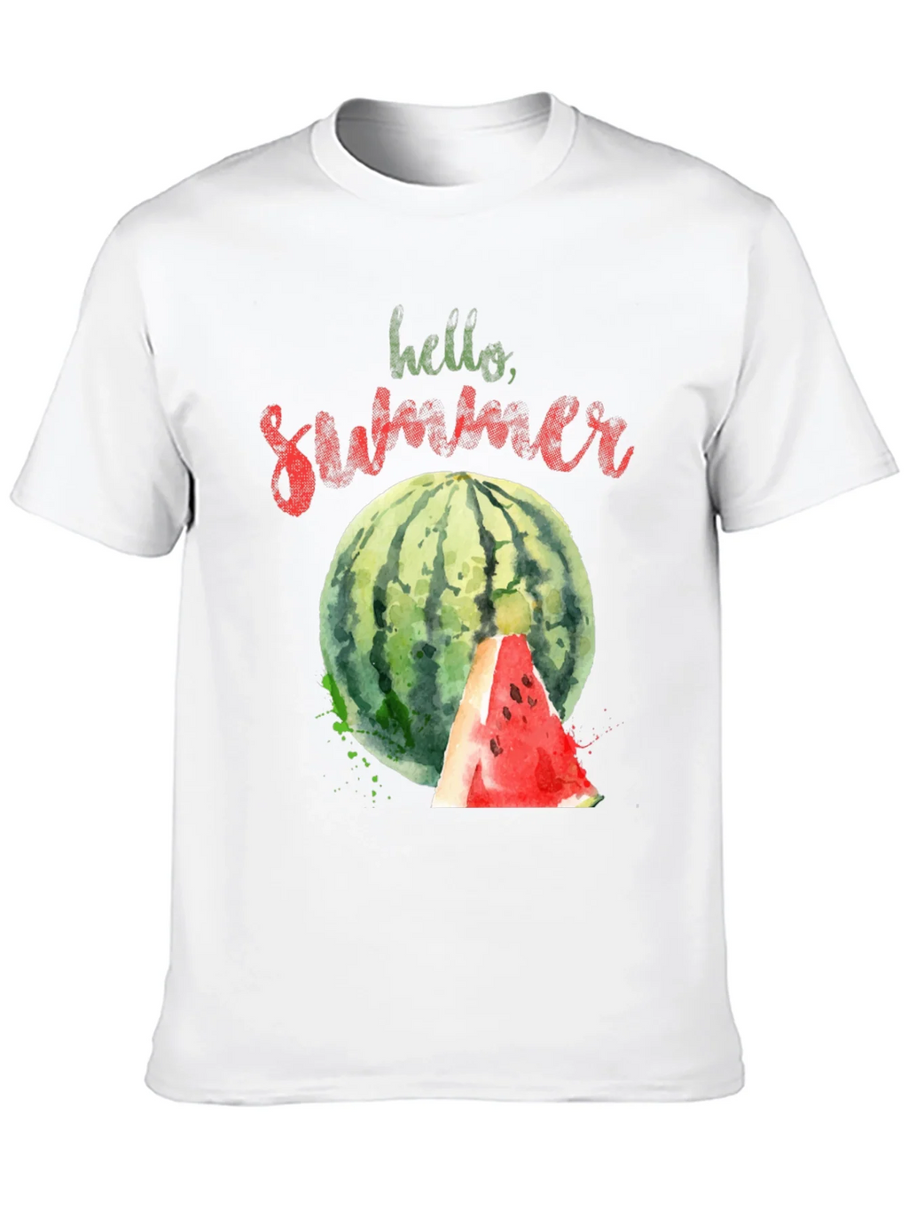 Hello Summer Watermelon Graphic Tee