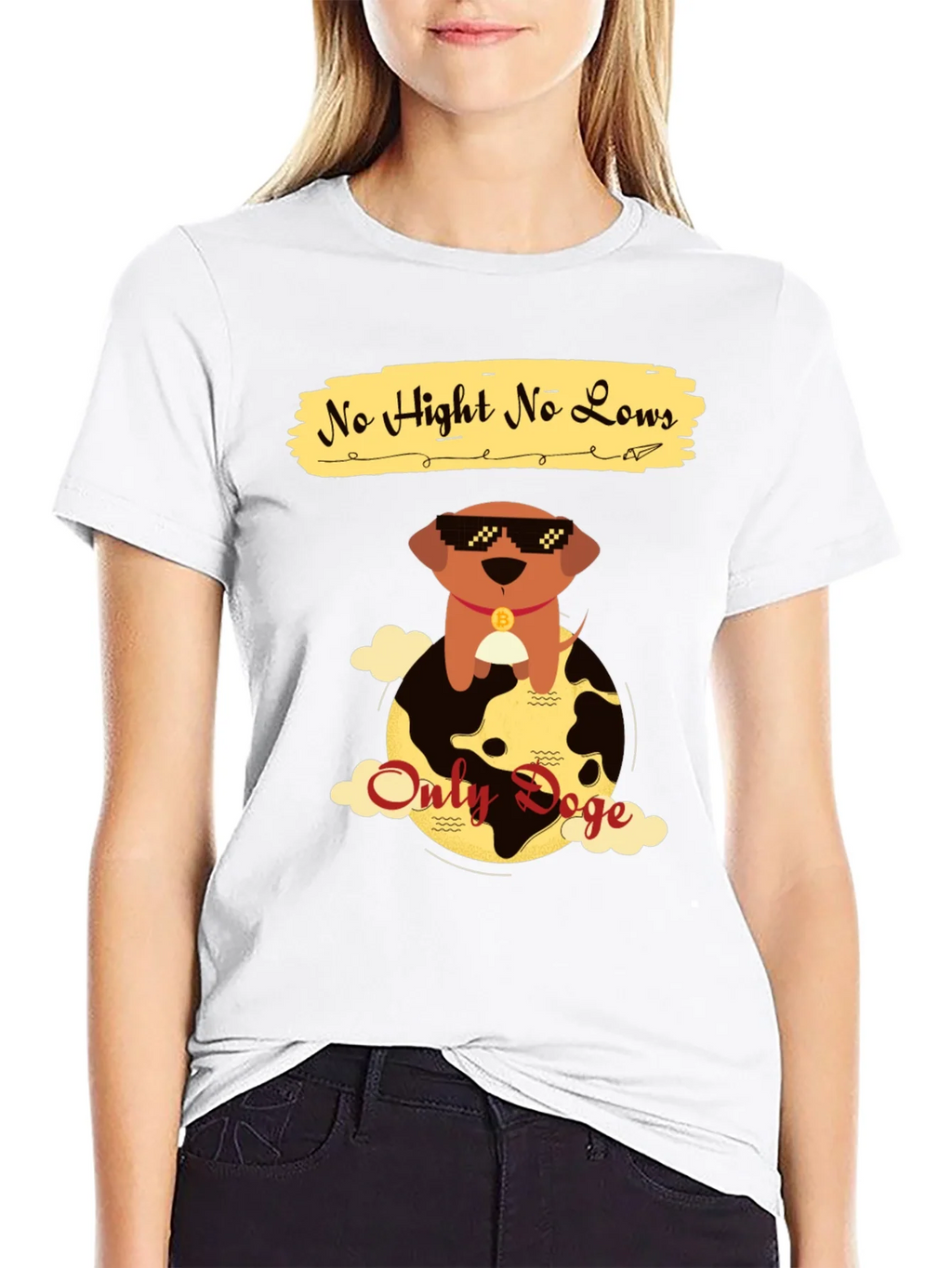 No Hight No Lows Only Doge T-Shirt