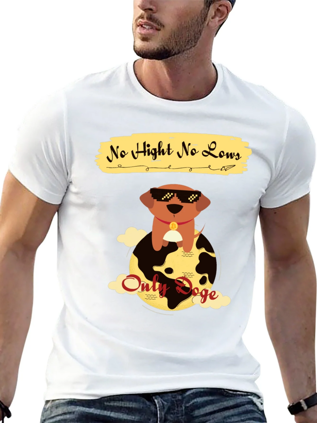 No Hight No Lows Only Doge T-Shirt