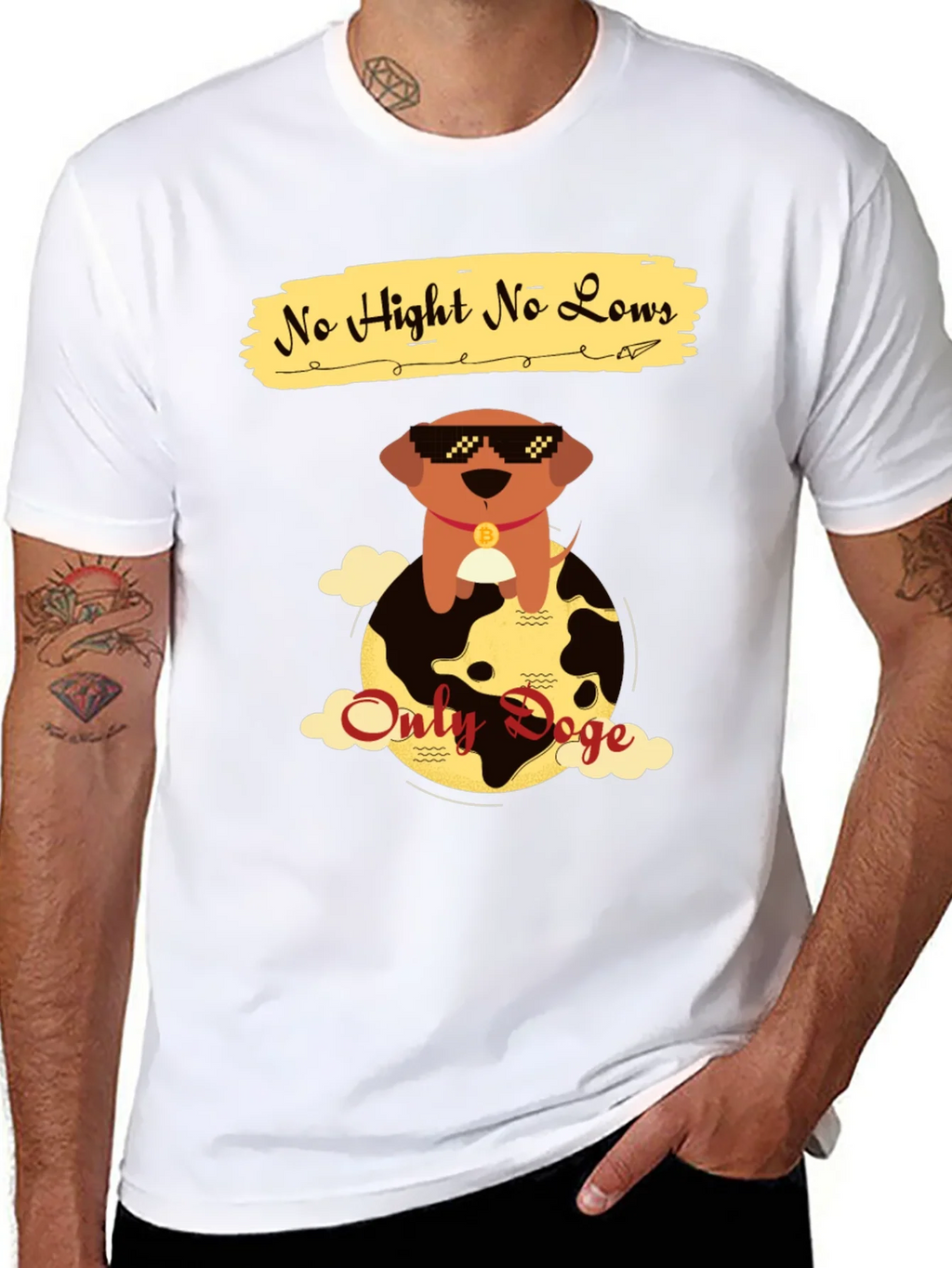 No Hight No Lows Only Doge T-Shirt