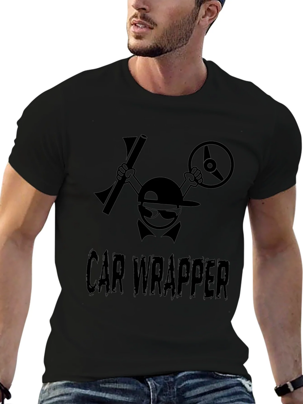Car Wrapper Graphic Tee