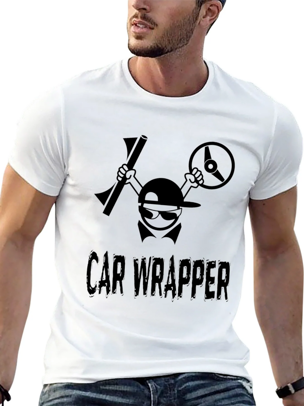 Car Wrapper Graphic Tee