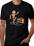 Dancing Robot Graphic Tee