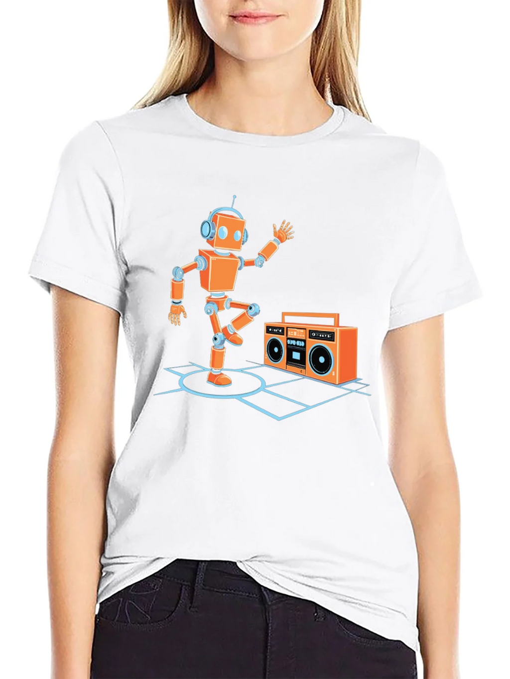 Dancing Robot Graphic Tee