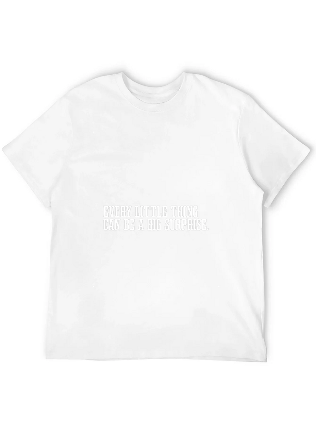 Surprise Graphic Tee - Mens Black T-Shirt