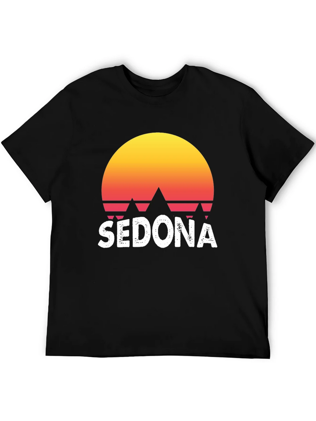 Sedona Sunset Graphic Tee - Retro Style