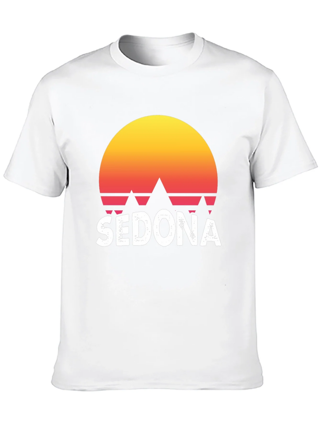 Sedona Sunset Graphic Tee - Retro Style