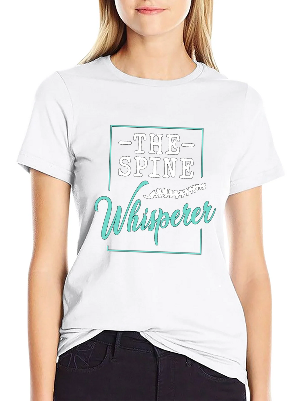 Chiropractor Humor Graphic T-Shirt - Spine Whisperer