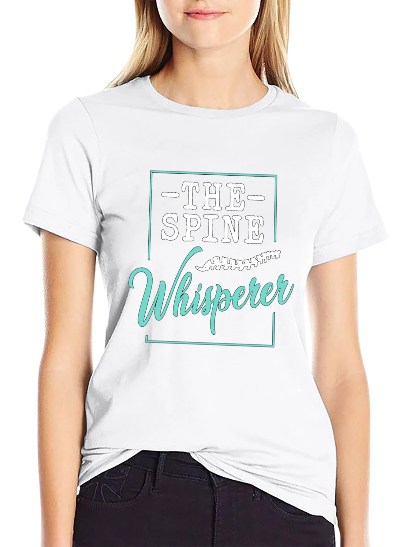 Chiropractor Humor Graphic T-Shirt - Spine Whisperer