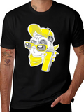Graffiti Panda Graphic Tee - Urban Style