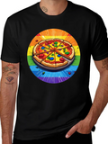 Rainbow Pizza T-Shirt