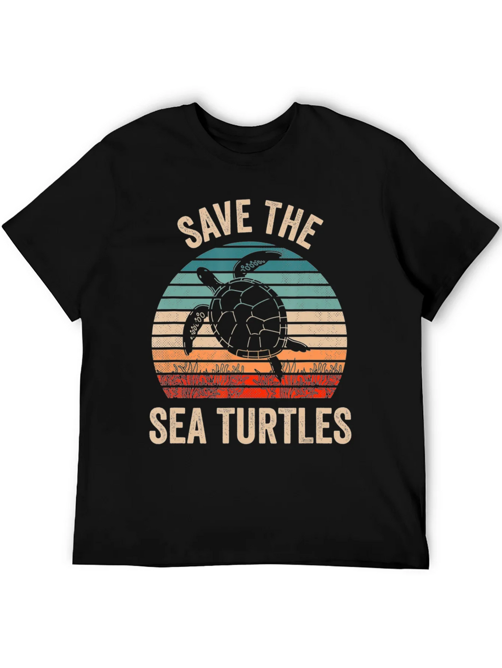 Save The Sea Turtles Graphic T-Shirt