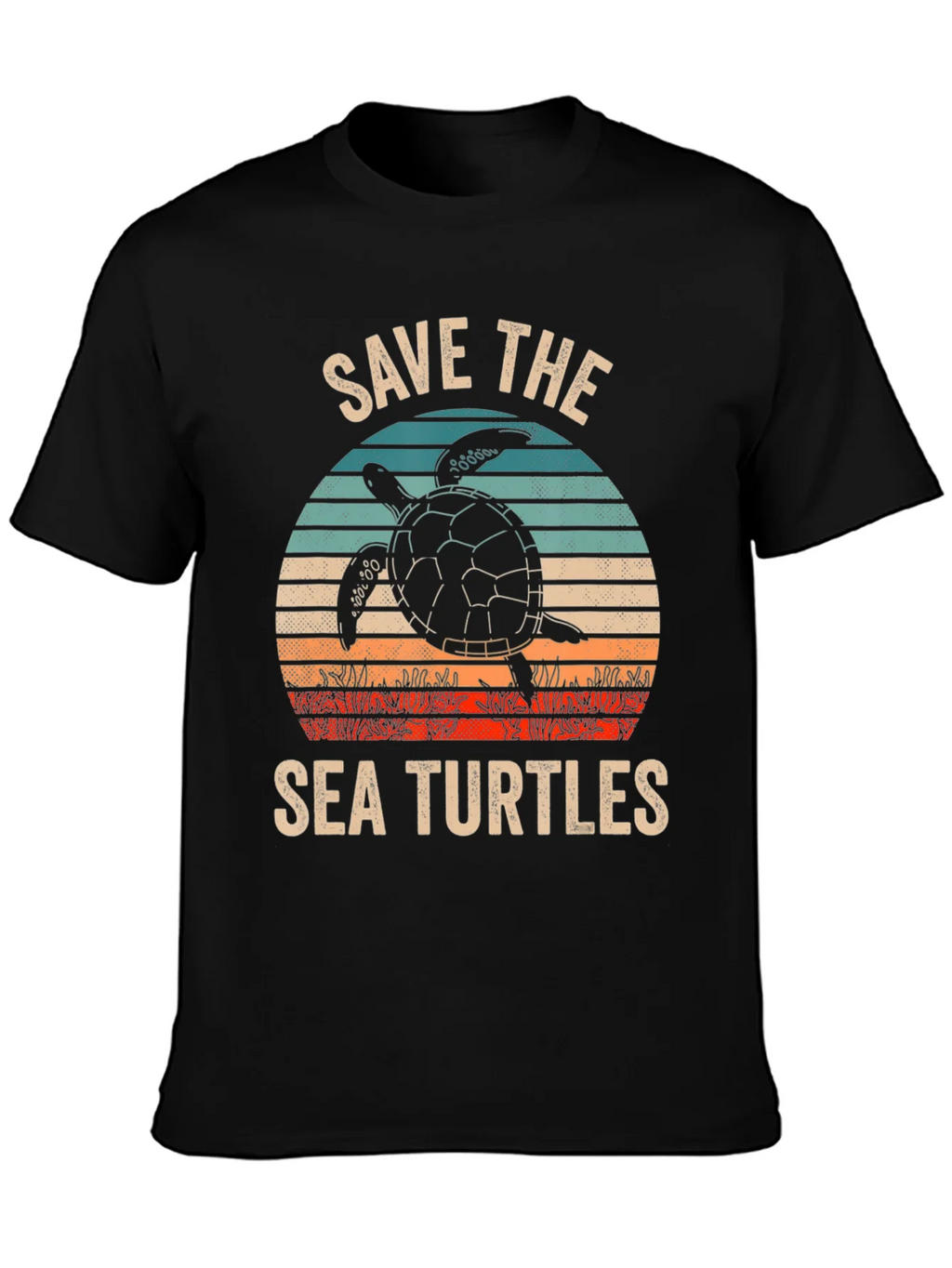 Save The Sea Turtles Graphic T-Shirt