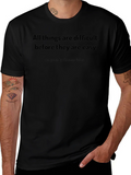 Inspirational Quote T-Shirt - Thomas Fuller Saying