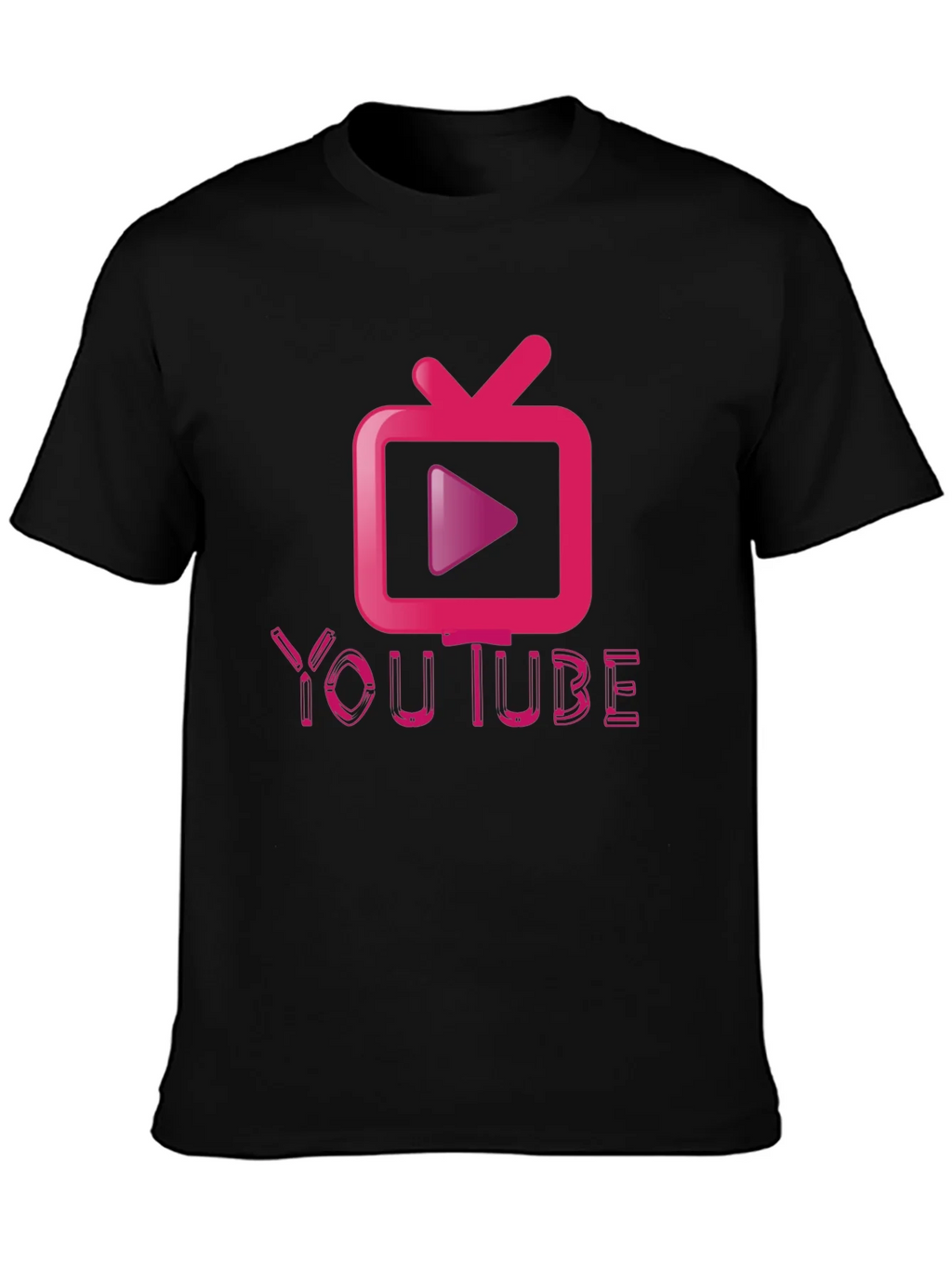 YouTube Inspired Graphic Tee