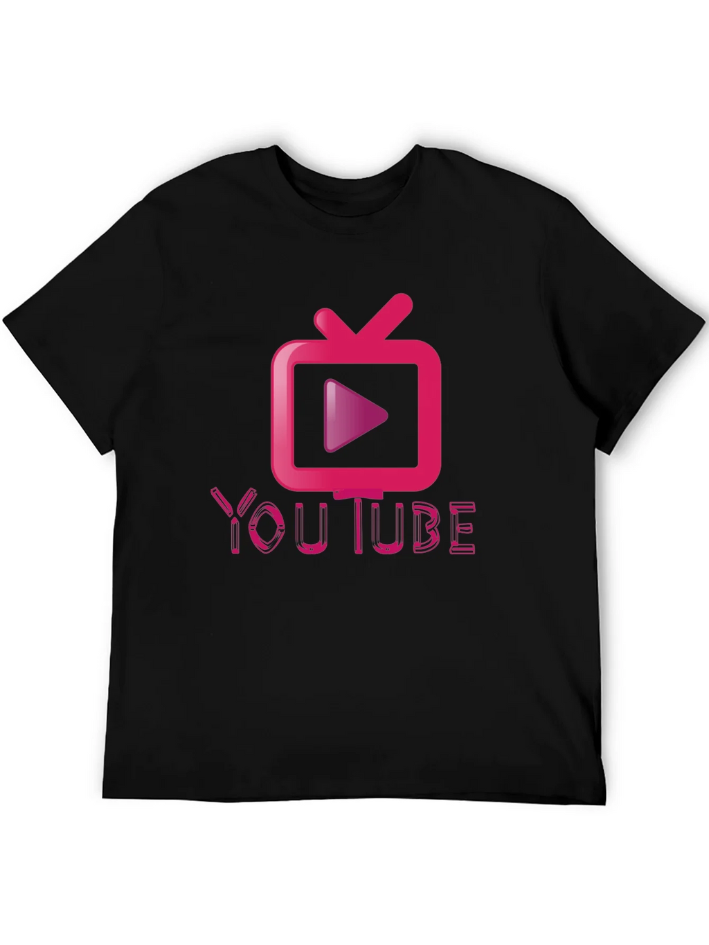 YouTube Inspired Graphic Tee