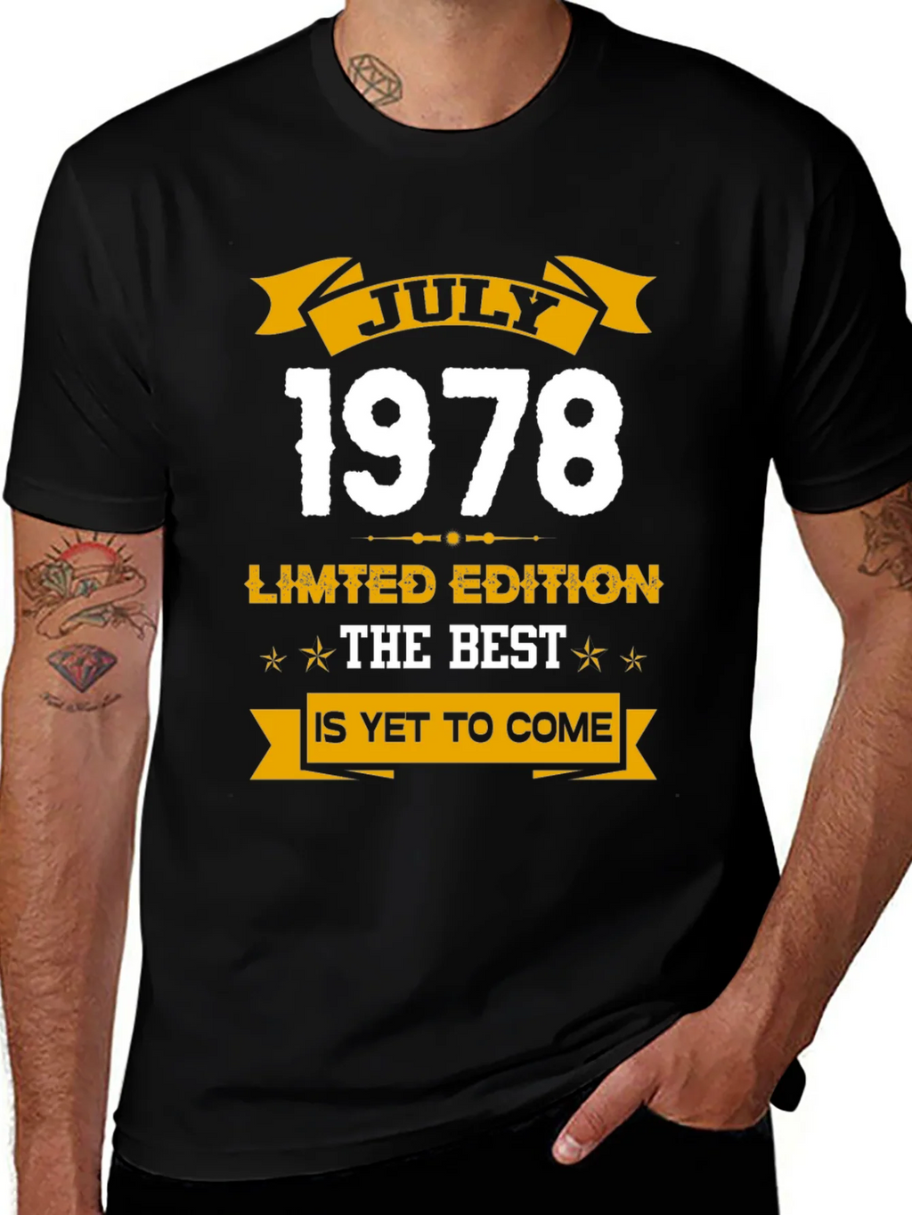July 1978 Limited Edition Birthday T-Shirt