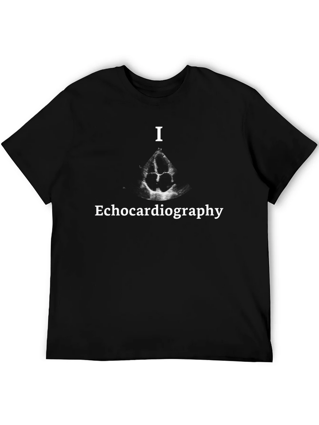 I Heart Echo T-Shirt - Medical Sonography Gift
